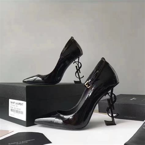 ysl black heels replica|YSL heels copy.